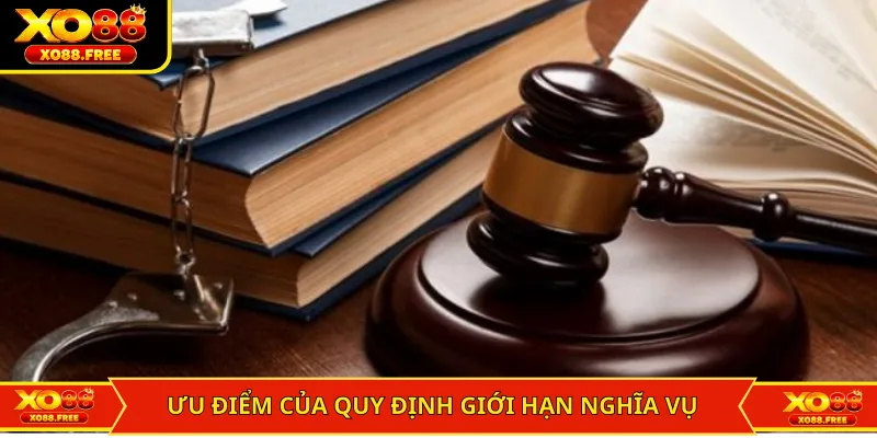 Ưu điểm của quy định giới hạn nghĩa vụ